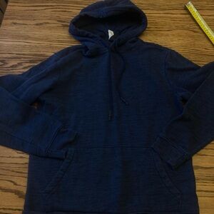 Kids sz sm (more like med) heavy duty “evergreen” hoodie